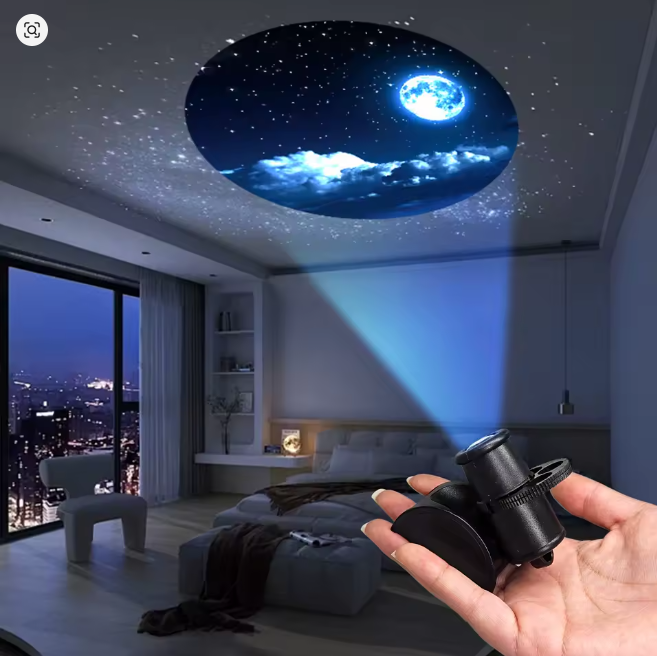 جهاز عرض السماء الليلية – Galaxy Projector 🌌