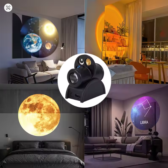 جهاز عرض السماء الليلية – Galaxy Projector 🌌